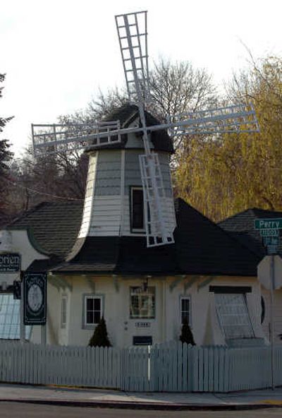 
The windmill building which now houses an herb and health food store at 1106 S. Perry St. on Spokane's South Hill is on the National Register of Historic Places. THE SPOKESMAN-REVIEW
 (JESSE TINSLEY THE SPOKESMAN-REVIEW / The Spokesman-Review)
