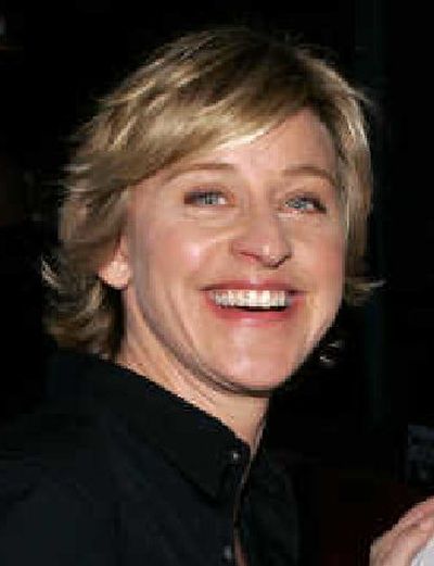 
Ellen DeGeneres
 (The Spokesman-Review)
