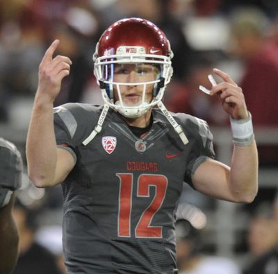WSU quarterback Connor Halliday says he is looking forward to playing No. 5 Stanford - an opportunity for the Cougars to show how far they have come this season. (Tyler Tjomsland / The Spokesman-Review)