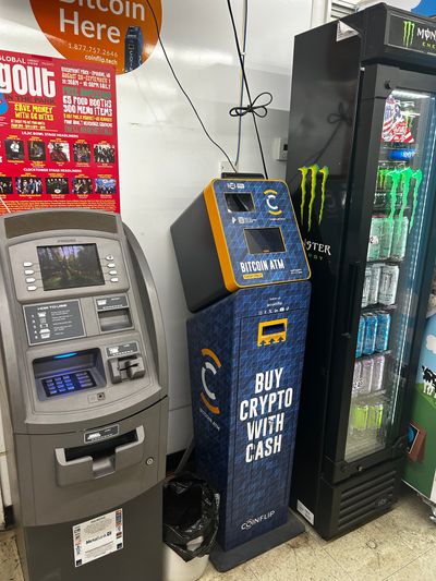 A virtual currency kiosk was still inside the Broadway Mini Market in Spokane Valley on Friday, just days after the Spokane Valley City Council banned machines like it. 