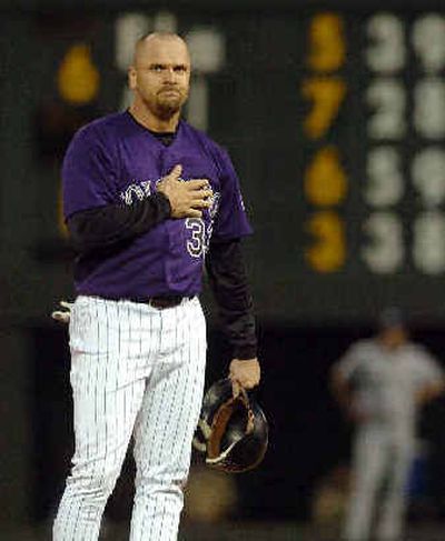 Larry Walker - Colorado Rockies OF