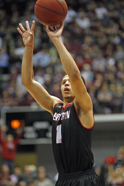 Guard Tyler Harvey helped lead Eagles to second NCAA tournament appearance. (Associated Press)