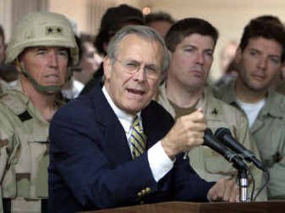 
Rumsfeld
 (The Spokesman-Review)