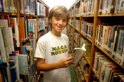 
Tre Haag never liked reading until he developed an interest in fantasy books. Now he's an avid reader.
 (Jesse Tinsley / The Spokesman-Review)