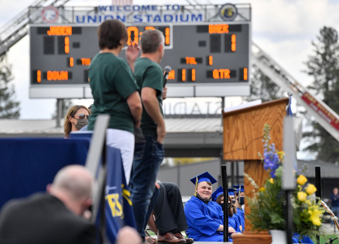 A special graduation for Mead High School senior Jaden Baer. April 22