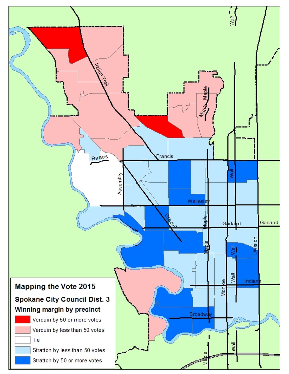 Mapping The Vote: Spokane Council Dist 3 | The Spokesman-Review