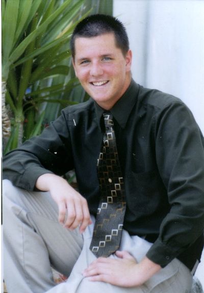 Sean Bergstrasser's senior year picture at Wasco High School in California. He graduated in 2008. (Bergstrasser family)