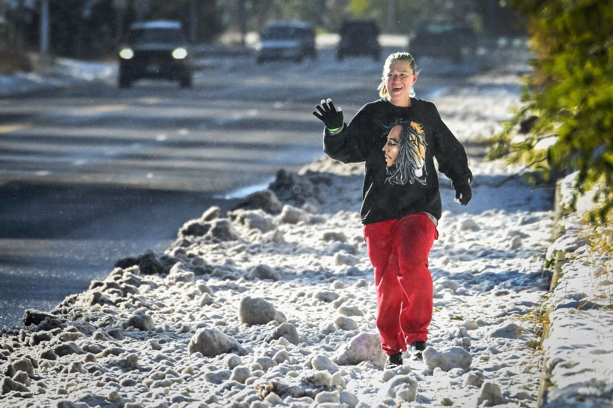 Kendra Allen-Grant, a former Spokane County public defender who faced charges of methamphetamine possession in 2018, resigned and eventually sought treatment. Allen-Grant says she has been sober for three years. She’s known by many as “the running girl” because she runs up and down Sunset Hill almost daily.  (COLIN MULVANY/THE SPOKESMAN-REVIEW)