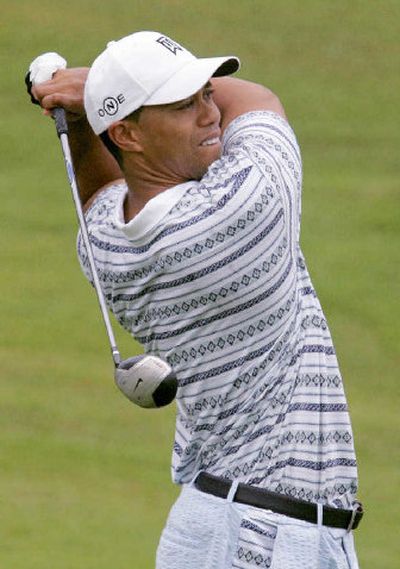 
Tiger Woods hasn't played in nine weeks heading into this week's U.S. Open. 
 (Associated Press / The Spokesman-Review)