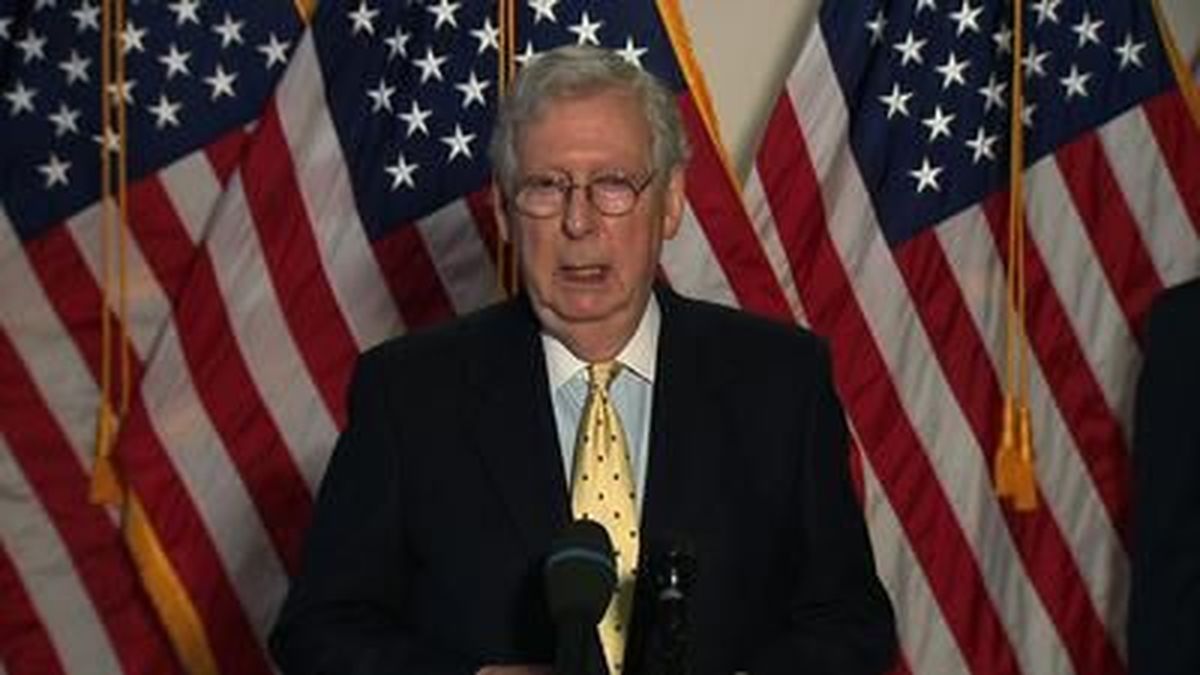 The price tag for the next COVID-19 aid package could swell above $1 trillion as White House negotiators negotiate with Congress over money to reopen schools, prop up small businesses, boost virus testing and keep cash flowing to Americans.
