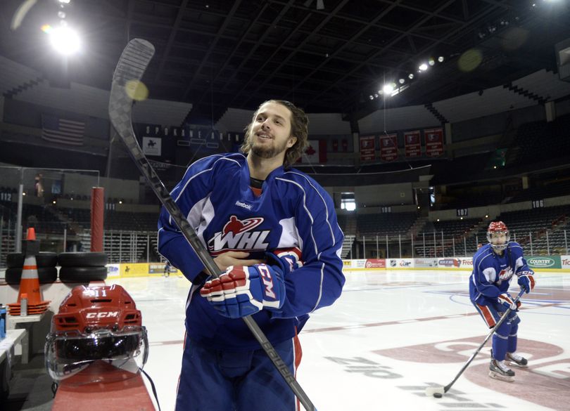 Liam Stewart, in his fourth and final season with the Spokane Chiefs, says 