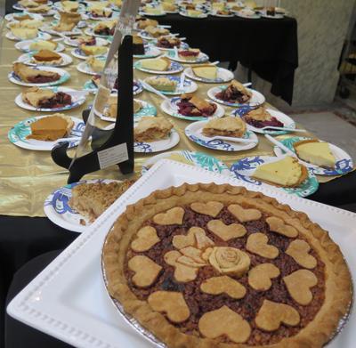 Homemade pie is handed out by the Idaho Coalition of Home Educators as part of the group's annual 