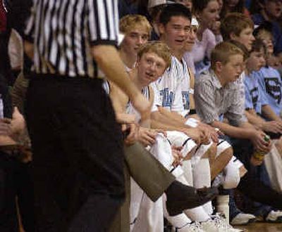 
Seven seniors, including, from left, Jason Bailey, Shane Lewis, Malcolm Soelberg and Kevin Hatch, provide a depth of experience. 
 (Liz Kishimoto / The Spokesman-Review)