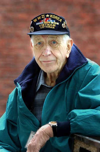 World War II veteran Walter Mayer will receive a medal he earned six decades ago.World War II veteran Walter Mayer will receive a medal he earned six decades ago.
(Christopher Anderson/Christopher Anderson/ / The Spokesman-Review)