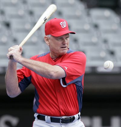 John McLaren will serve as interim manager of the Nationals for only a short while, GM Mike Rizzo said. (Associated Press)