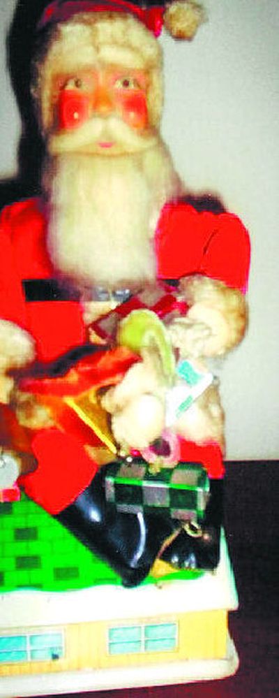 A vintage Santa bank.
(The Spokesman-Review)