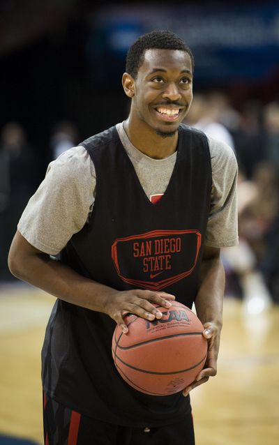 Mountain West player of the year Xavier Thames transferred from WSU to San Diego State. (Colin Mulvany)