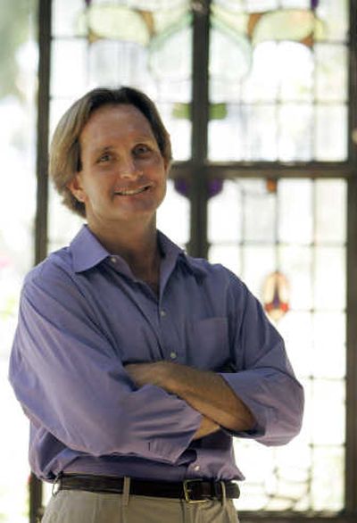 
Actor Michael Dean, of the Hollywood Prayer Network, is pictured at Tivoli Gardens in Laguna Beach, Calif.,  Sept. 11. Dean signed up for prayer support when he was struggling professionally.Associated Press
 (Associated Press / The Spokesman-Review)