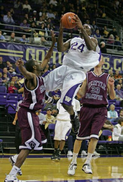 
Associated Press Washington's Quincy Pondexter has his best game since January Friday night.
 (Associated Press / The Spokesman-Review)