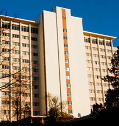 Orton Hall on the Washington State University campus. The dormitory is reserved for students age 19 and older. (Washington State University)