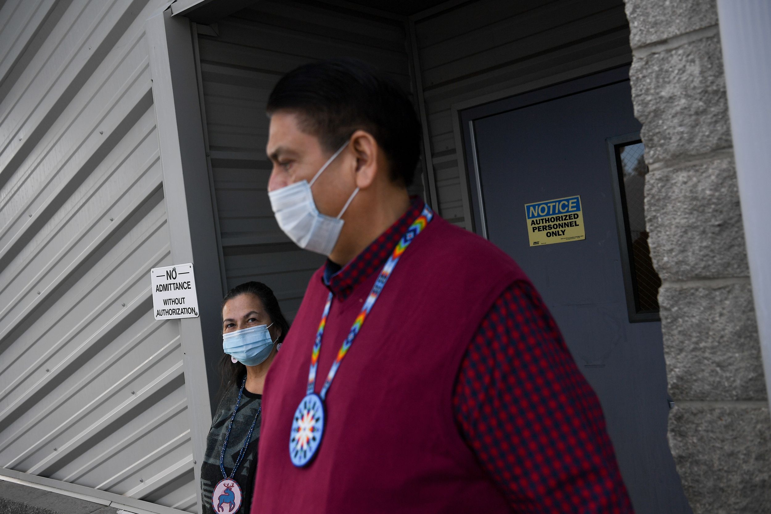 Colville Tribe vaccination clinic in Nespelem Feb. 18, 2021 The