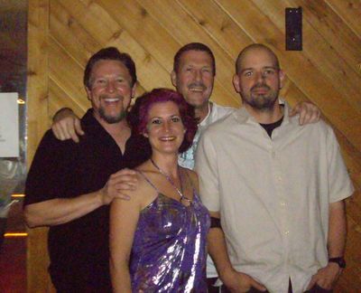 Left to right: Gary Schultze, Dolly Johnston, Mark Ireland, Ben Rose. 