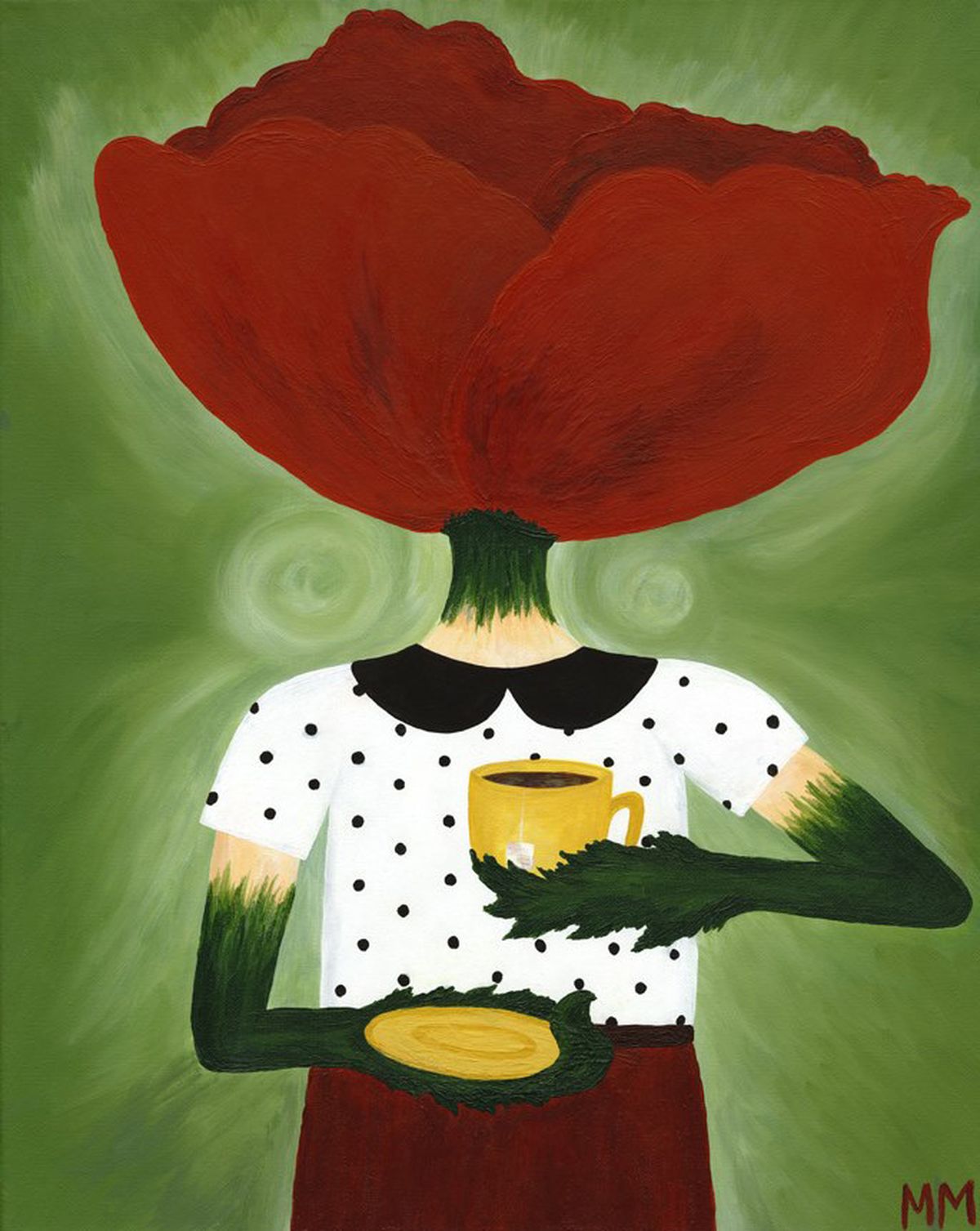 Painting by Missy McGillicuddy (Photos courtesy of artists)