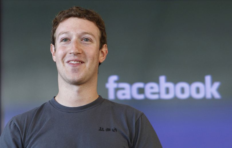 Facebook CEO Mark Zuckerberg, pictured in 2011, turned 28 on Monday. (Associated Press)