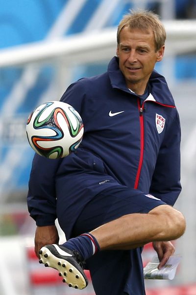 Coach Jurgen Klinsmann and U.S. team hope to stay in Brazil for several weeks. (Associated Press)