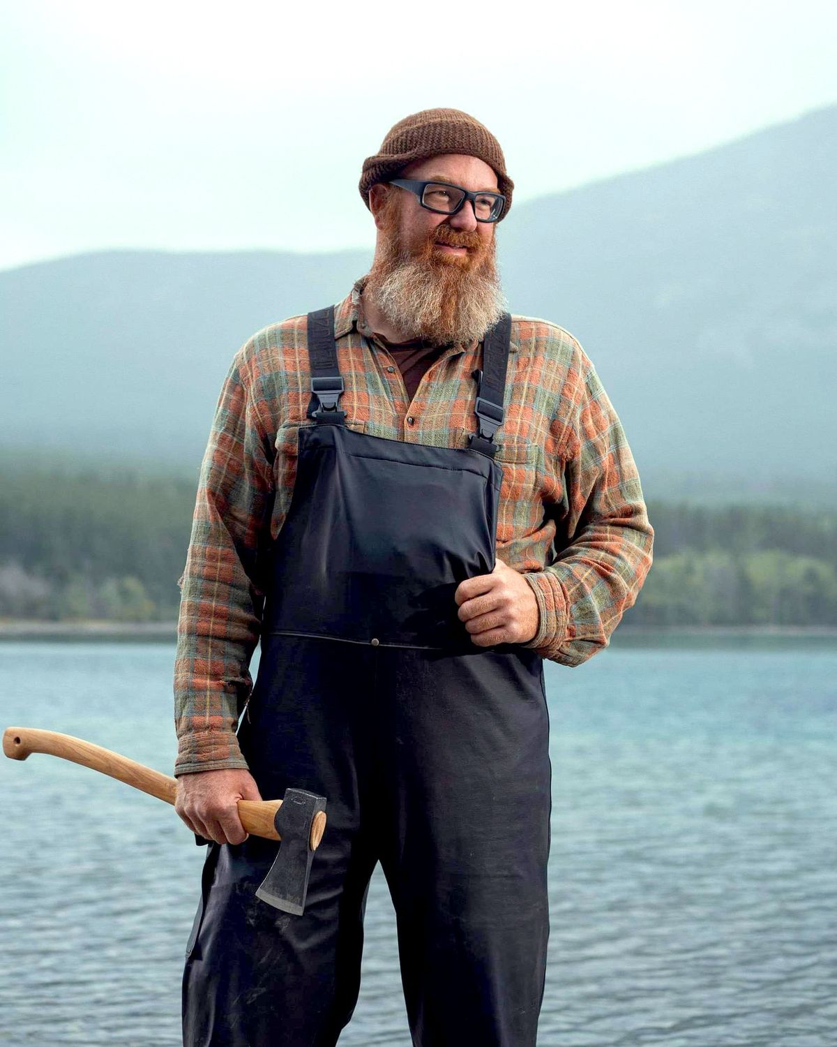 Colter Barnes of Alaska is shown competing in the History Channel show “Alone.”  (Courtesy of the History Channel)