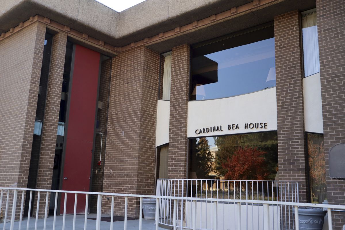 The Cardinal Bea House on the campus of Gonzaga University has been the home of more than 24 retired Jesuit priests who were credibly accused of abusing children.   (Associated Press)