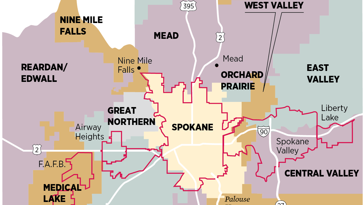 Smaller Spokane County school districts face job cuts as they prepare