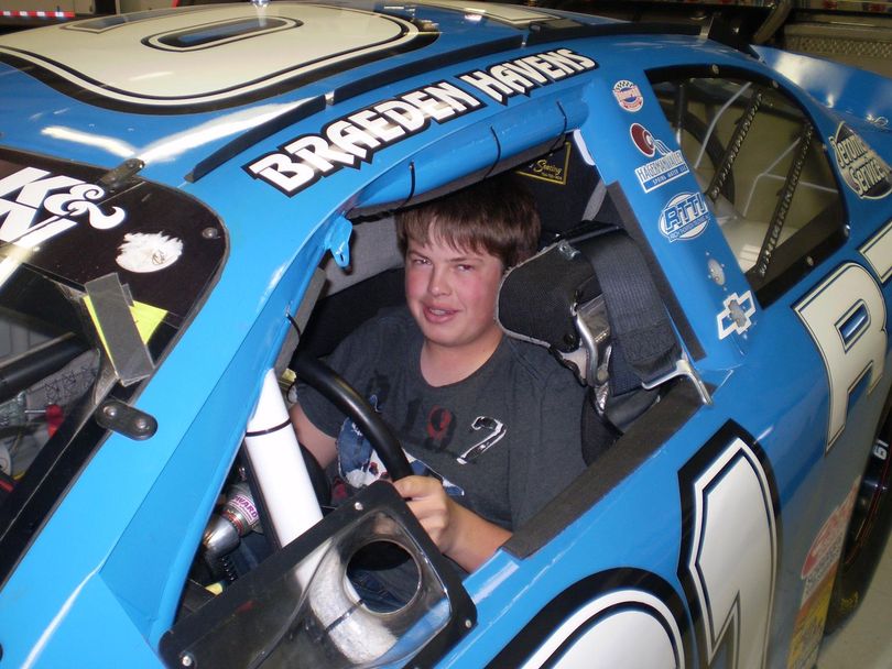 Braeden Havens will slide behind the wheel of his Western Rail Inc. Chevrolet fielded by Thompson Motorsports for selected events on the 2012 NASCAR K&N Pro Series West. (Photo courtesy of Thompson Motorsports)