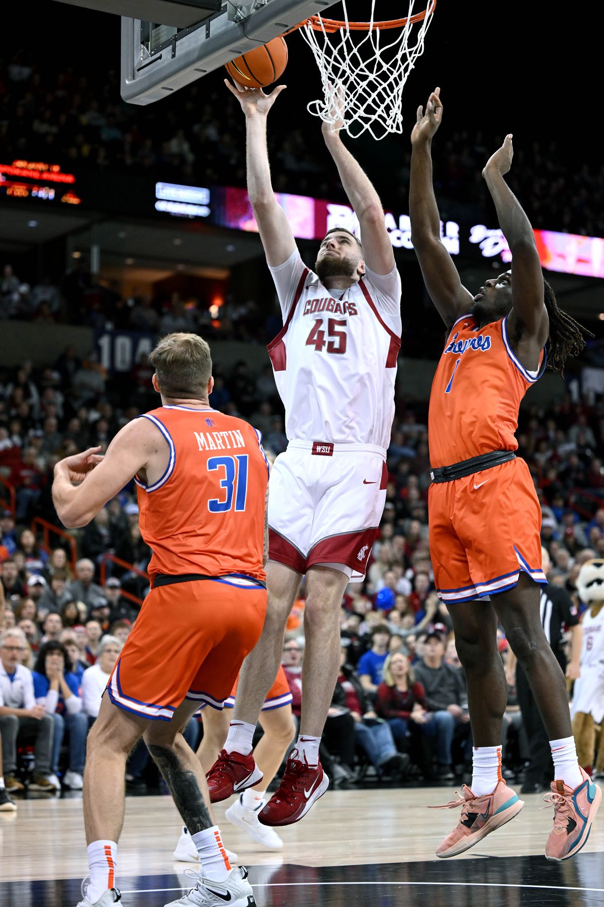 WSU basketball vs. Boise State (Dec. 21, 2023) Dec. 21, 2023 The