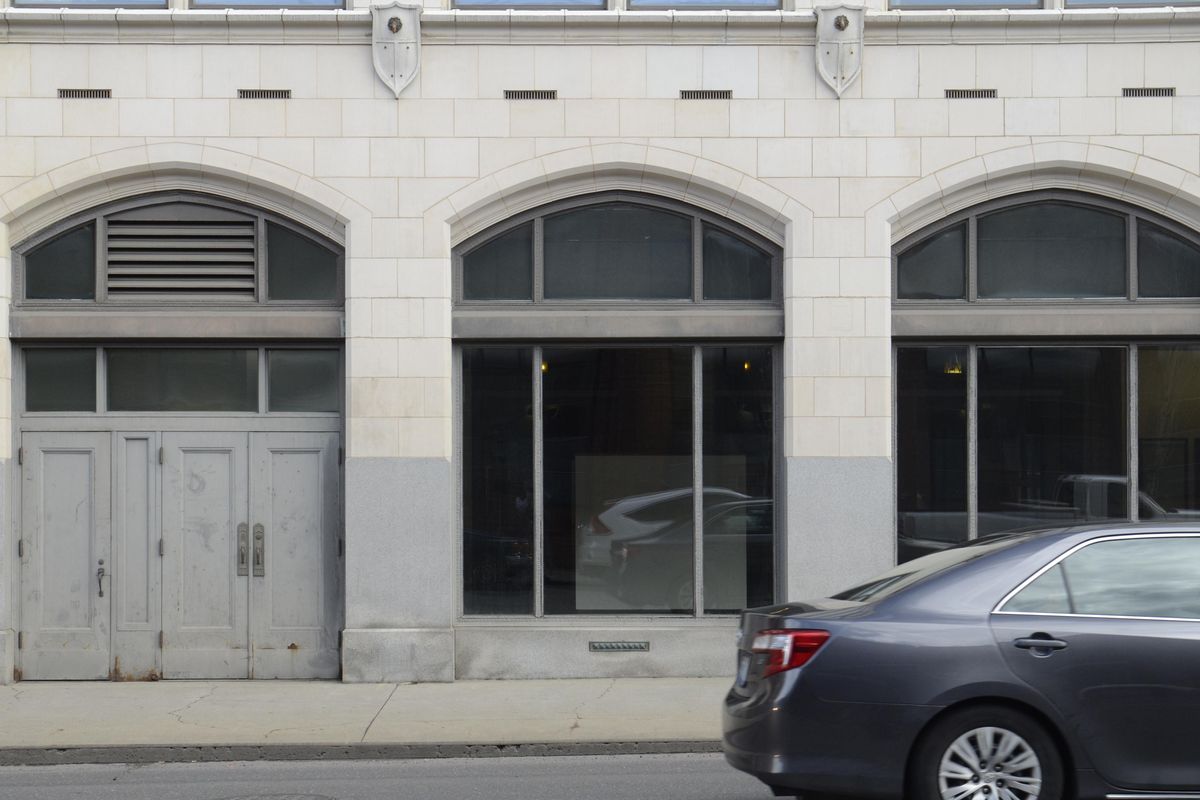 Present day: The J.A. Long Harness and Saddlery shop was situated on Monroe Street in 1890 before moving to 118 S. Stevens St. (Jesse Tinsley / The Spokesman-Review)