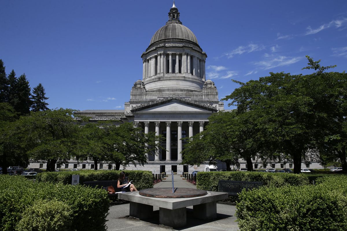 The Legislative Building at the Capitol in Olympia. (Associated Press)