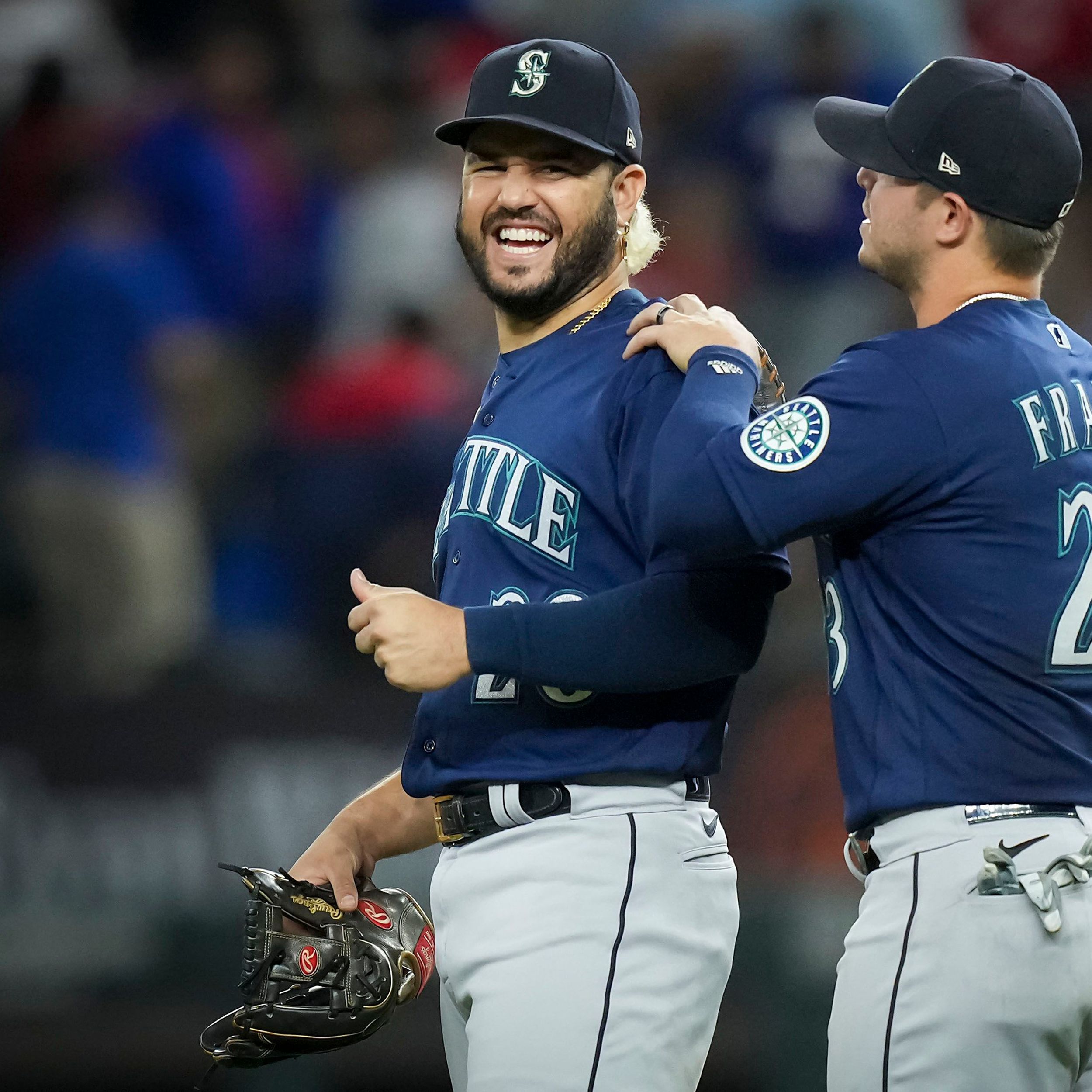 Mariners All-Stars Julio Rodriguez, Ty France enjoy American League's  annual victory, Sports Columns