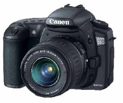 
The Canon EOS 20D digital camera is durable enough for the outdoors.
 (The Spokesman-Review)