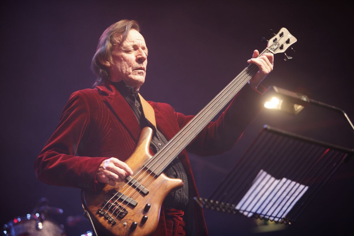 British musician Jack Bruce performs at the 