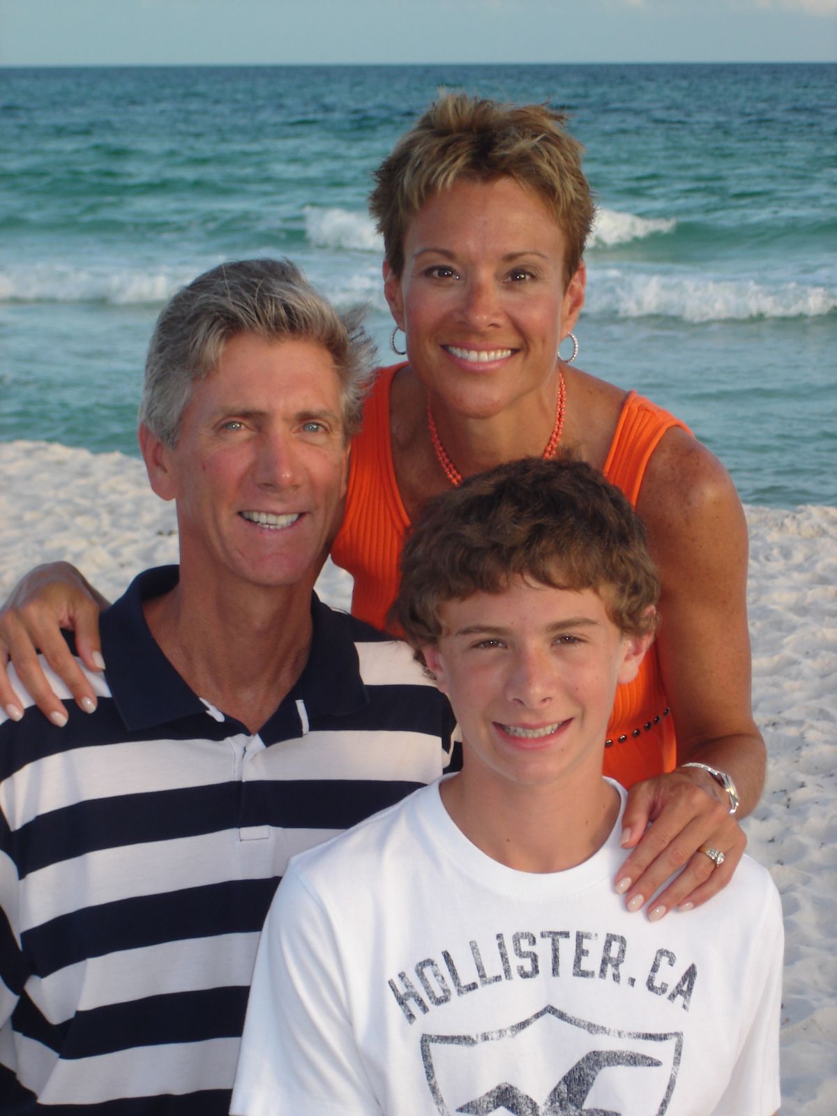 Now: George Gross with wife, Rebecca, and son, Connor. (Photo courtesy George Gross / The Spokesman-Review)