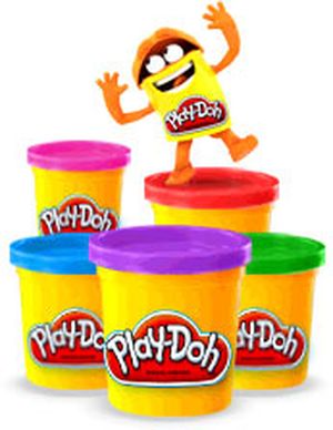 Play-Doh is sold in toy and craft stores.