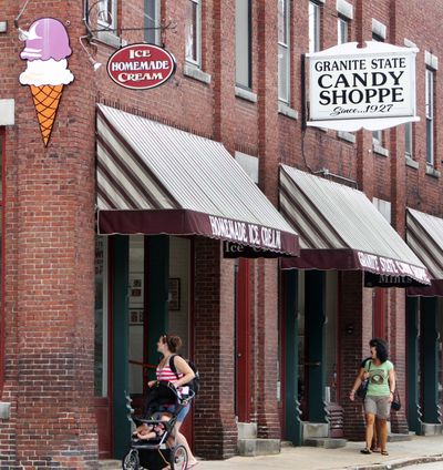 The Granite State Candy Shoppe, a family operation since 1927, is seen in Concord, N.H. (Associated Press)