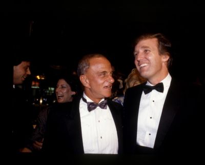 Roy Cohn, with a young Donald Trump, is the subject of the documentary “Where’s My Roy Cohn?” (Sony Pictures Classics)