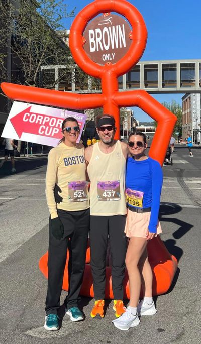Keith Lalonde poses with his fiancee, Cheryl Cooper, left, and his daughter Rhiannon Skurski.  (Courtesy Keith Lalonde)