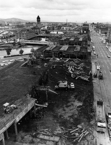 From the Archives: Building of Expo '74 - A picture story at The ...