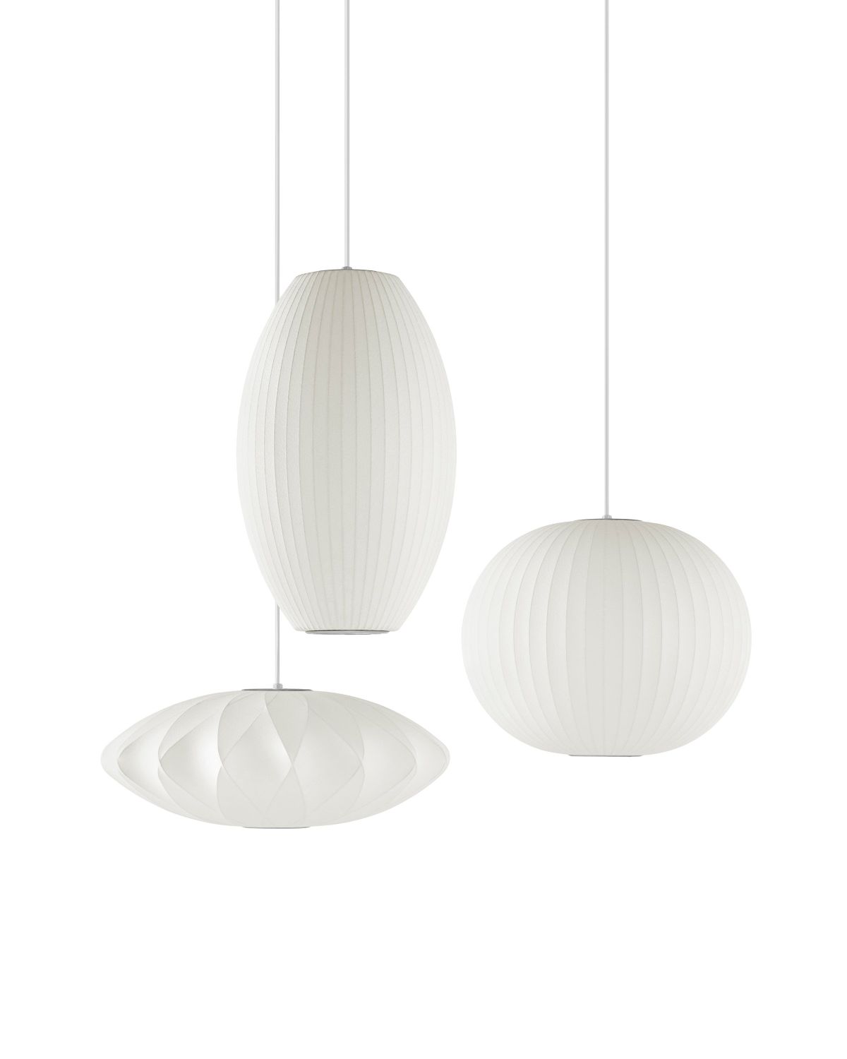 Nelson bubble lamps collection. MUST CREDIT: Herman Miller.  (Herman Miller)