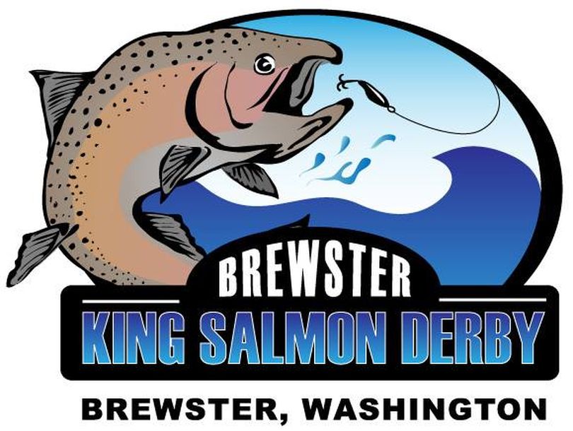 Brewster King Salmon Derby logo.