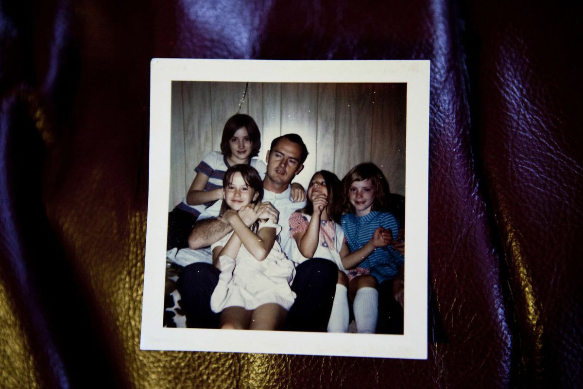 In this family snapshot from the 1970s, Sam Counts is seen with, from left, his daughter Sue, niece Vicki Counts, niece Jill Counts and daughter Samantha Counts. Sam Counts went missing last November and was later found dead on a logging road.