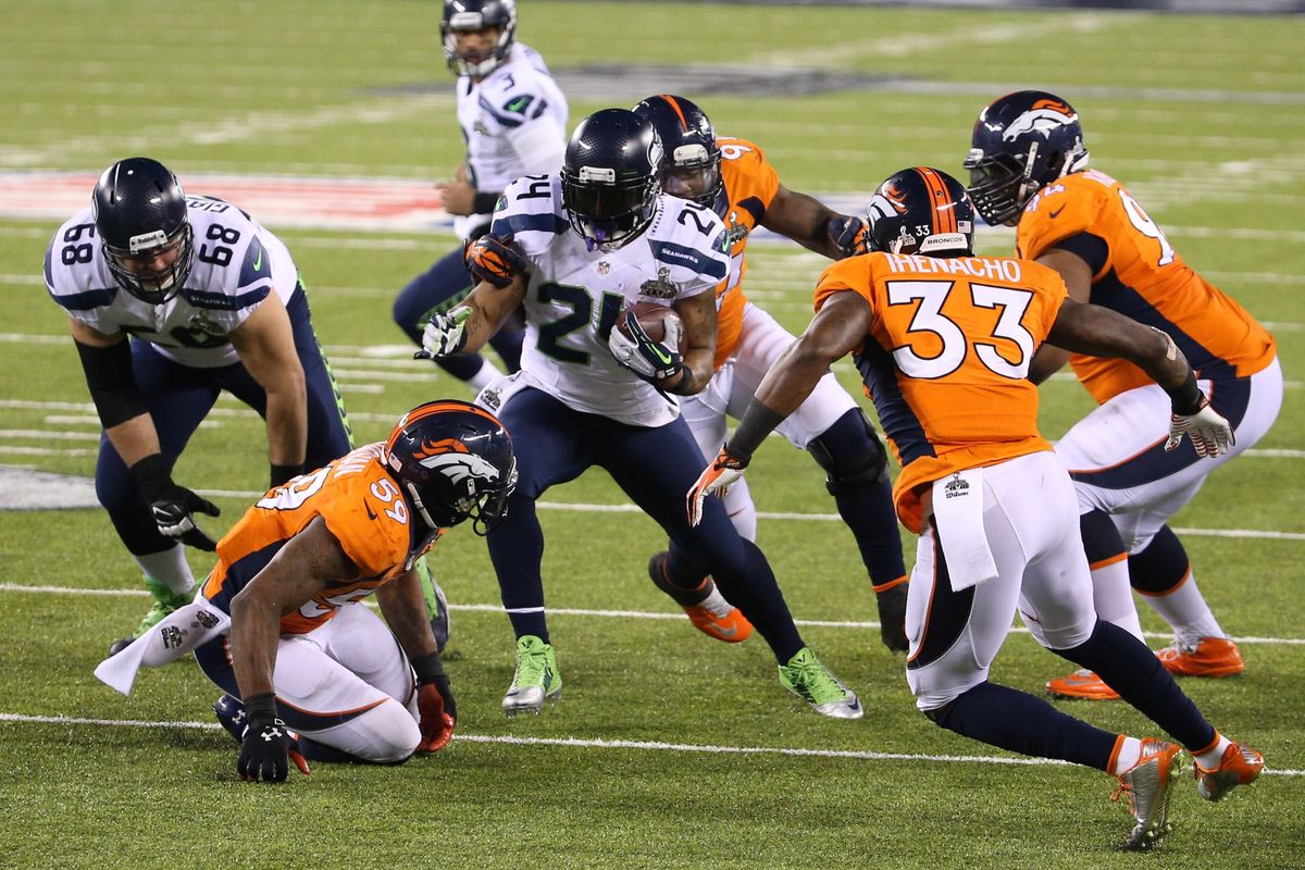 The Seahawks dominate Super Bowl XLVIII against the Denver Broncos