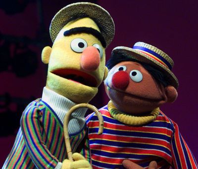 Bert and Ernie are among the original “Sesame Street” characters. (Associated Press)